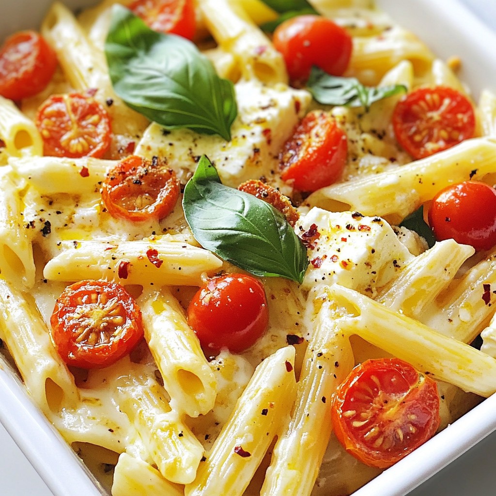 Baked Feta Pasta TikTok Trend Delicious and Easy Dish