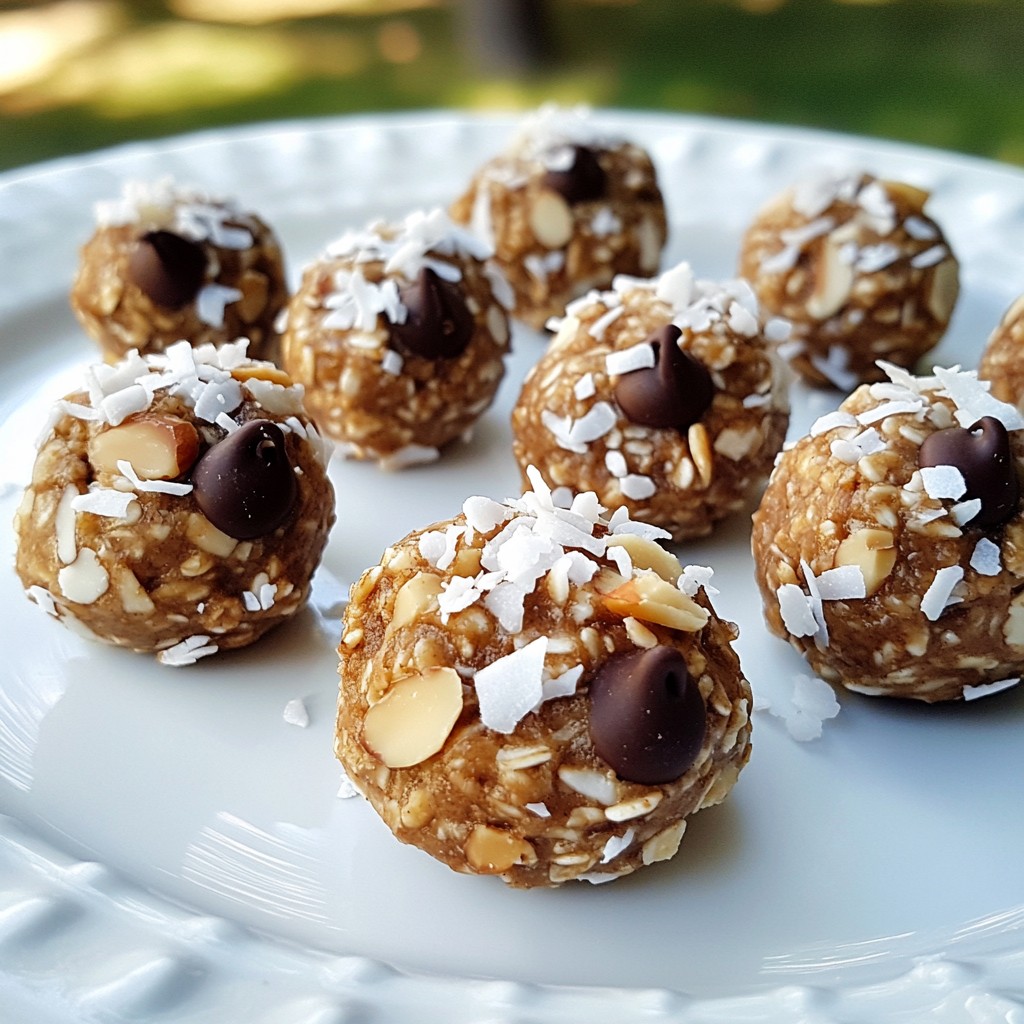 Almond Joy Energy Bites Simple and Tasty Snack