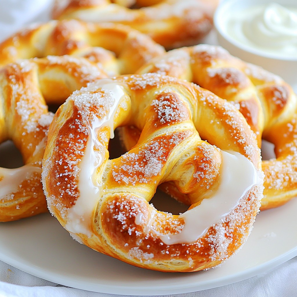 Cinnamon Sugar Soft Pretzels Easy and Tasty Treat