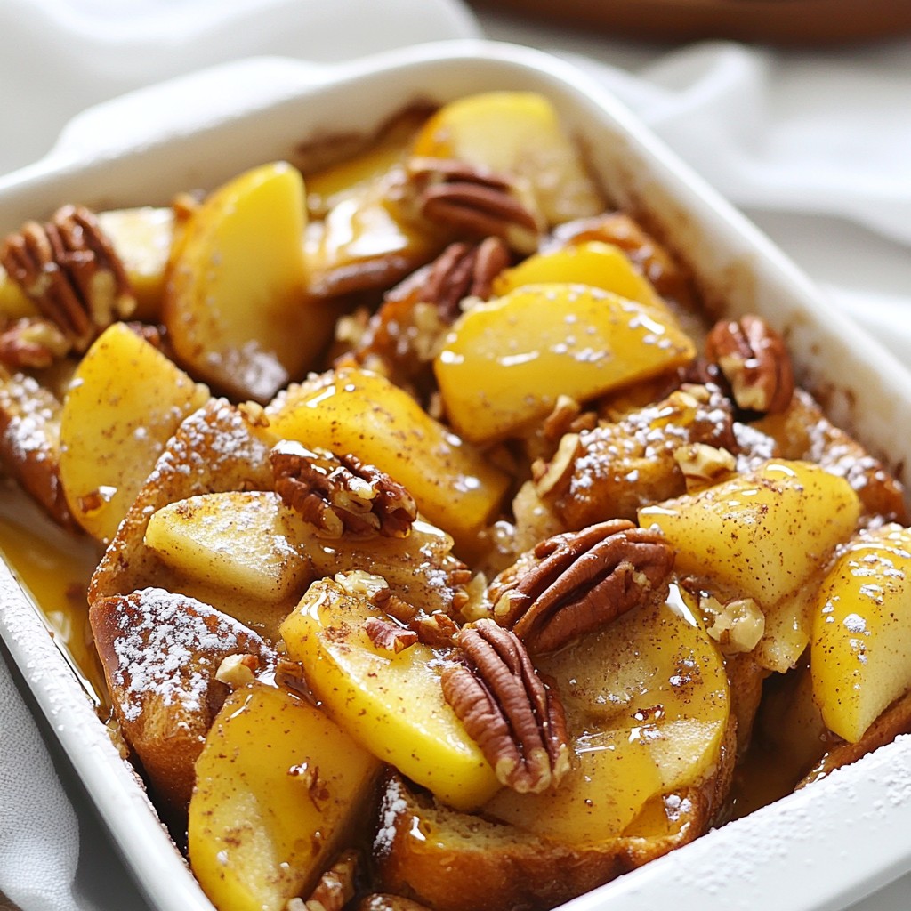 Apple Cinnamon French Toast Bake Irresistible Delight
