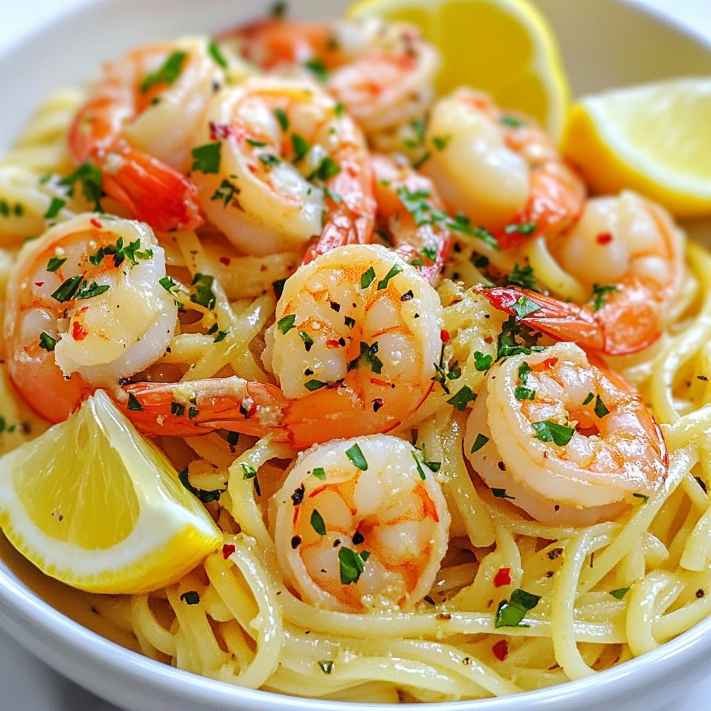 Garlic Butter Shrimp Scampi Simple and Tasty Dish