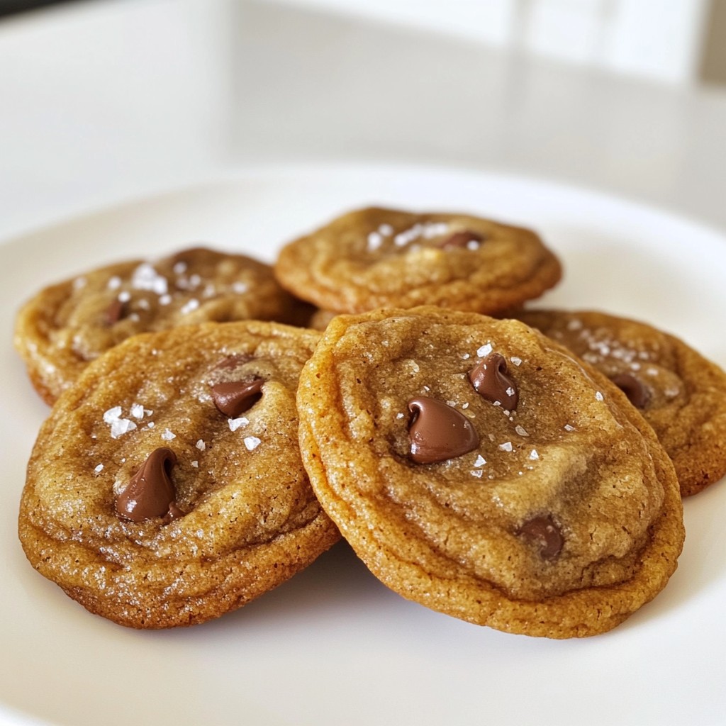 Brown Butter Chocolate Chip Cookies Delightful Treat