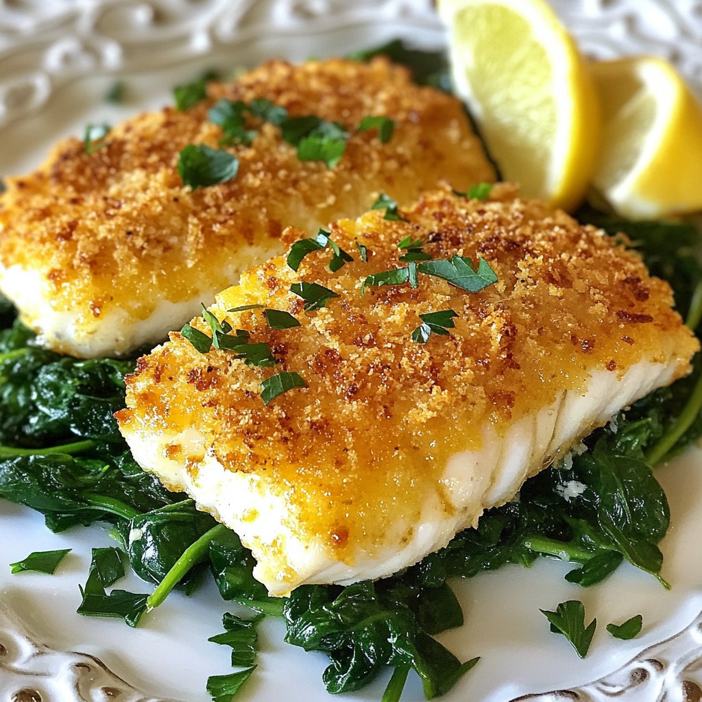 Parmesan Crusted Cod Delicious and Easy Recipe