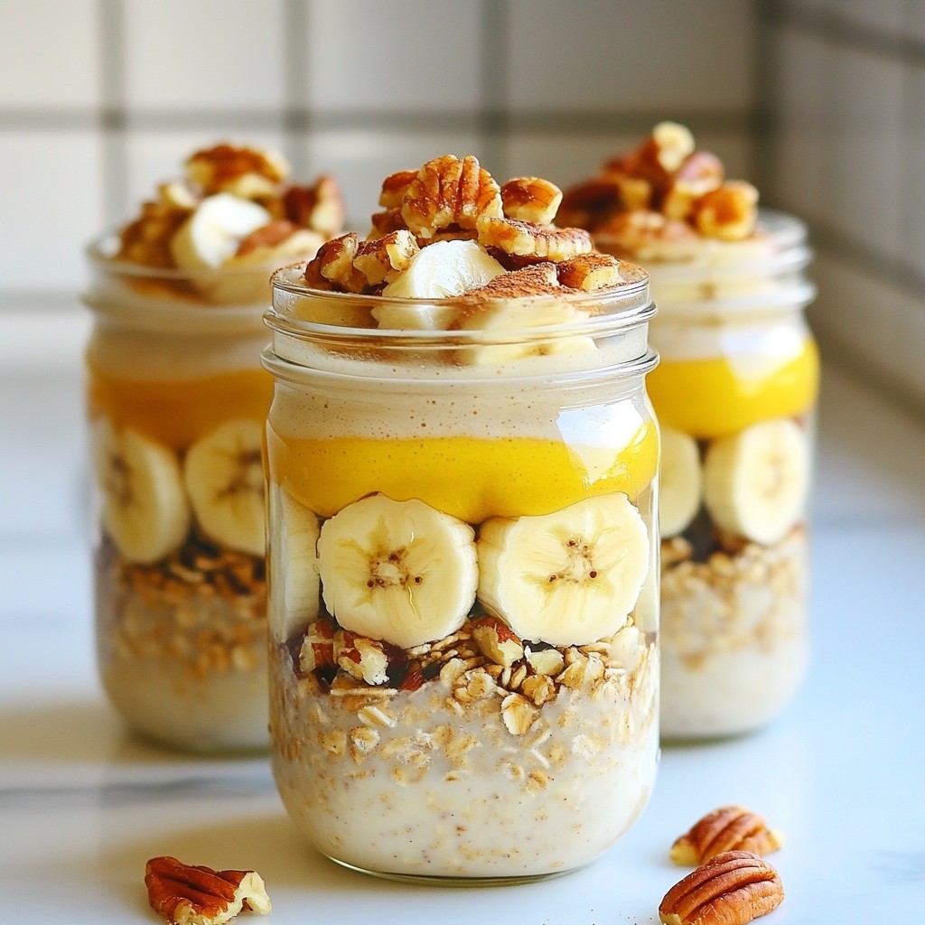 Maple Pecan Overnight Oats Nutritious and Easy Recipe