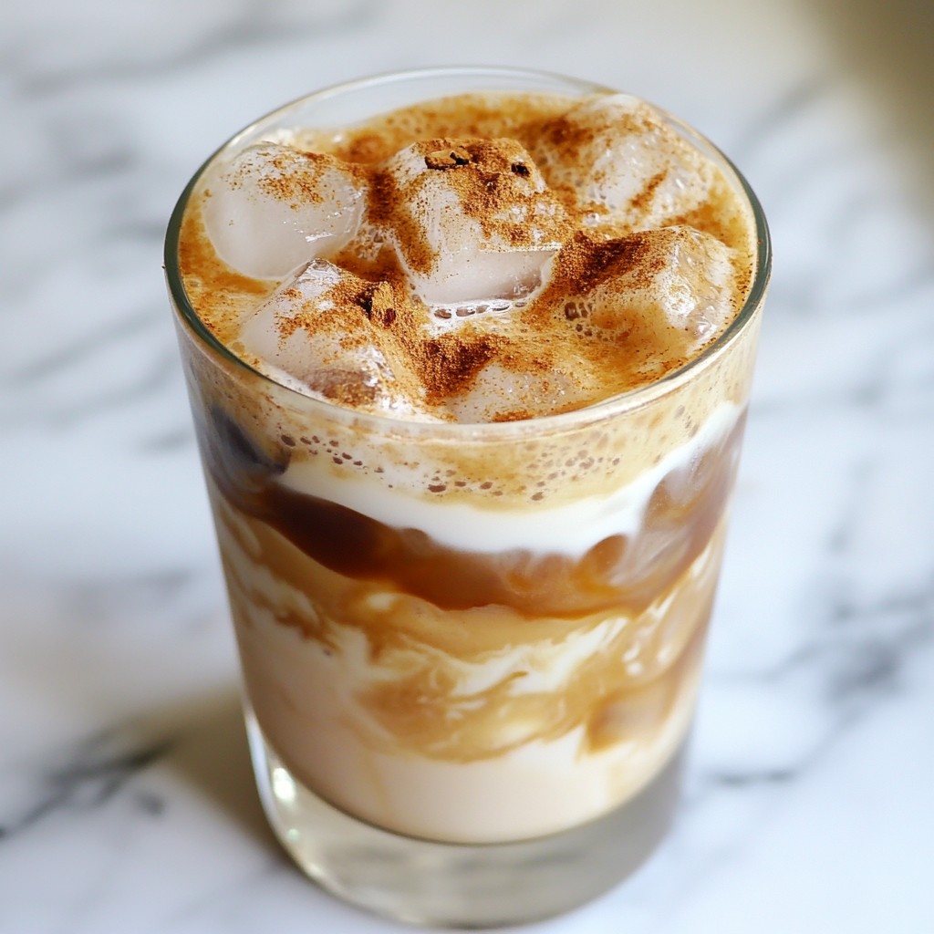 Iced Brown Sugar Oat Milk Shaken Espresso Delight