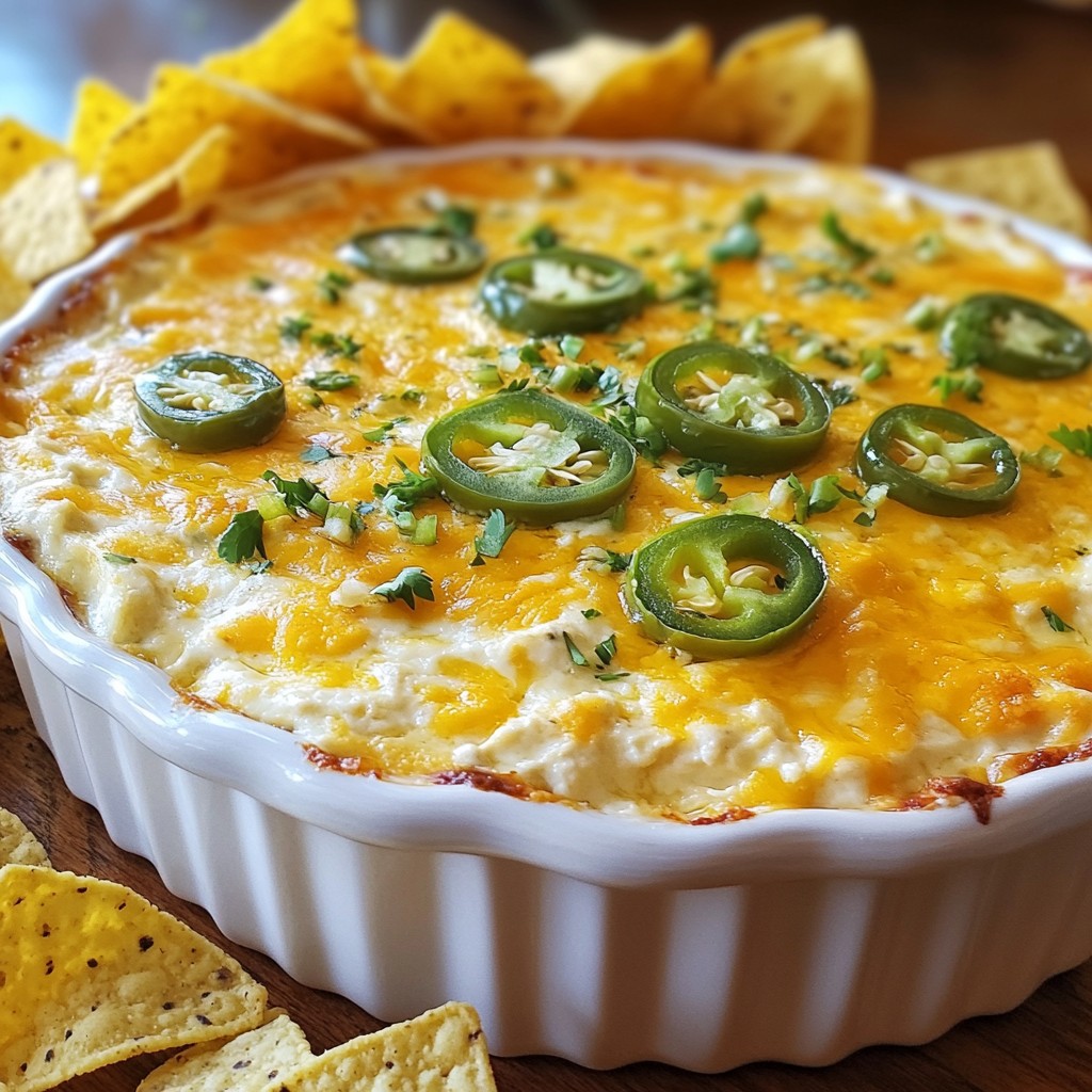 Jalapeno Popper Dip Creamy and Delicious Recipe