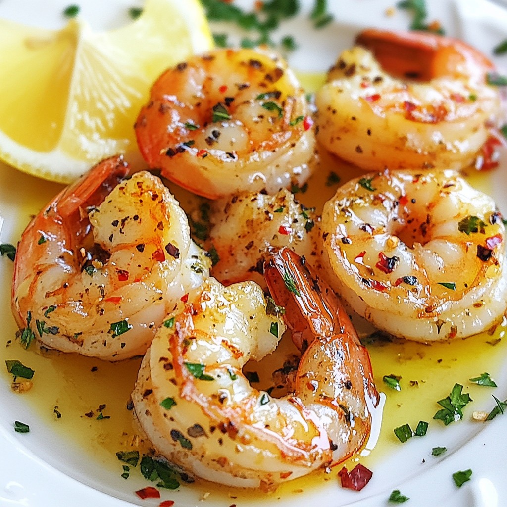 Lemon Garlic Roasted Shrimp Flavorful Easy Dish