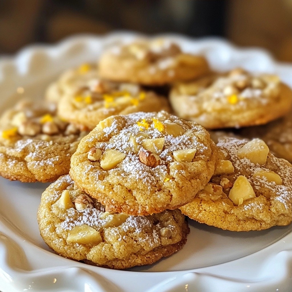 Chewy Dessert Orange Cardamom Cookies Delightfully Soft