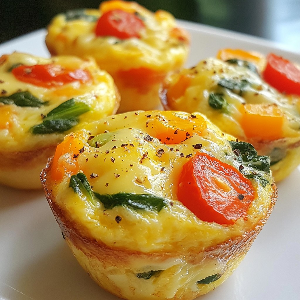 Veggie-Packed Egg Muffins Easy and Tasty Breakfast
