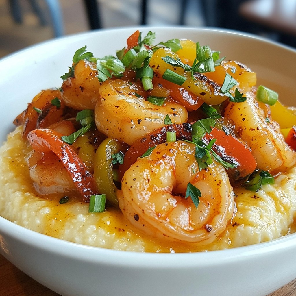 Creole Shrimp and Grits Flavorful Comfort Dish