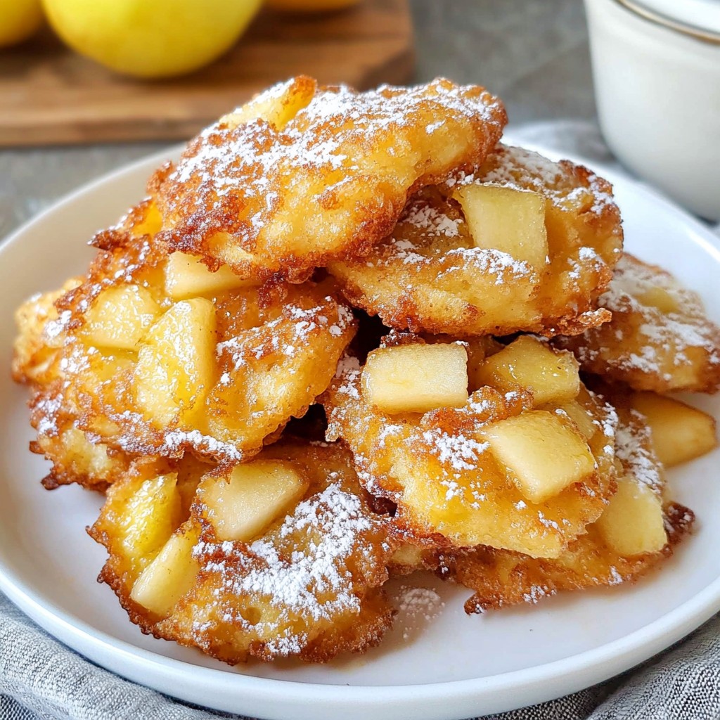 Air Fryer Apple Fritters Easy and Delicious Recipe