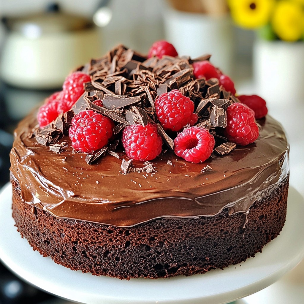 Moist Baking Chocolate Guinness Cake Simple Delight
