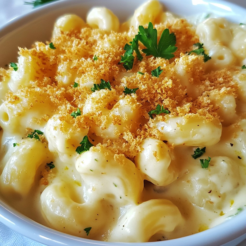 Cauliflower Mac and Cheese Creamy Comfort Dish