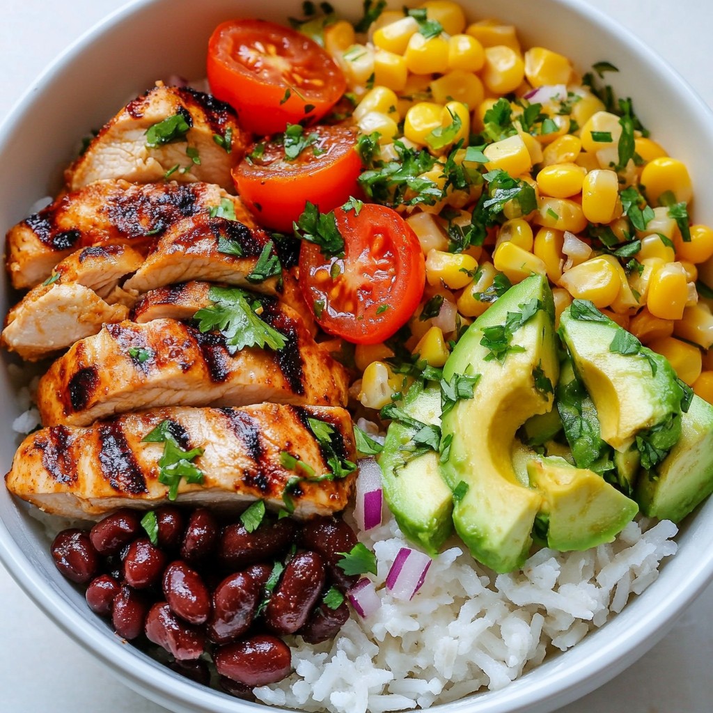 Chipotle Chicken Burrito Bowl Flavorful and Easy Recipe