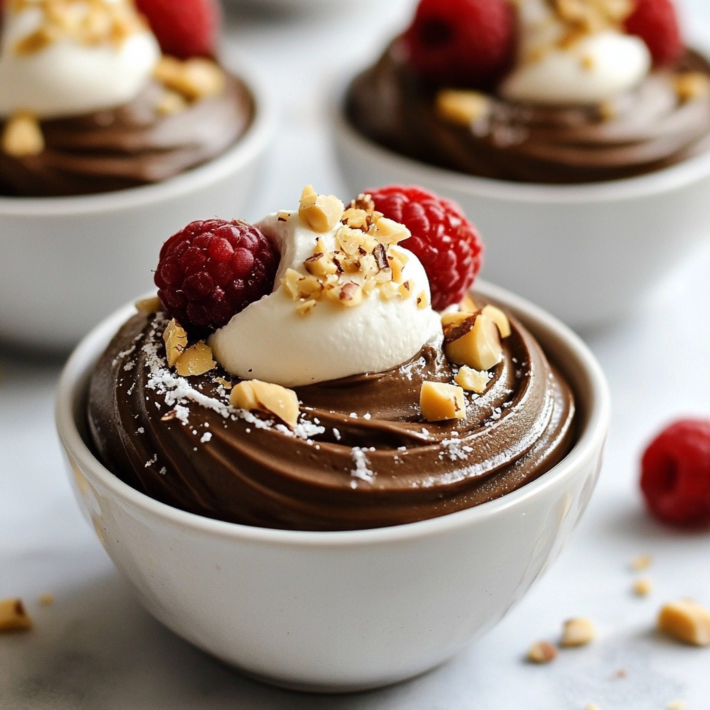 Vegan Chocolate Avocado Mousse Rich and Creamy Delight