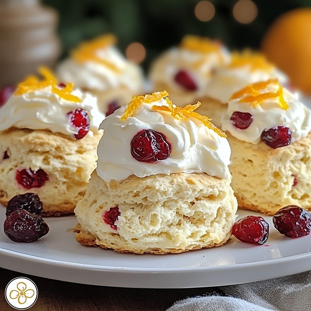 Cranberry Orange Scones Delightful and Easy Recipe