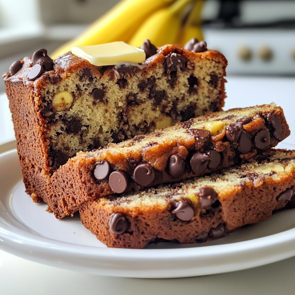 Chocolate Chip Banana Bread Delightful and Easy Recipe