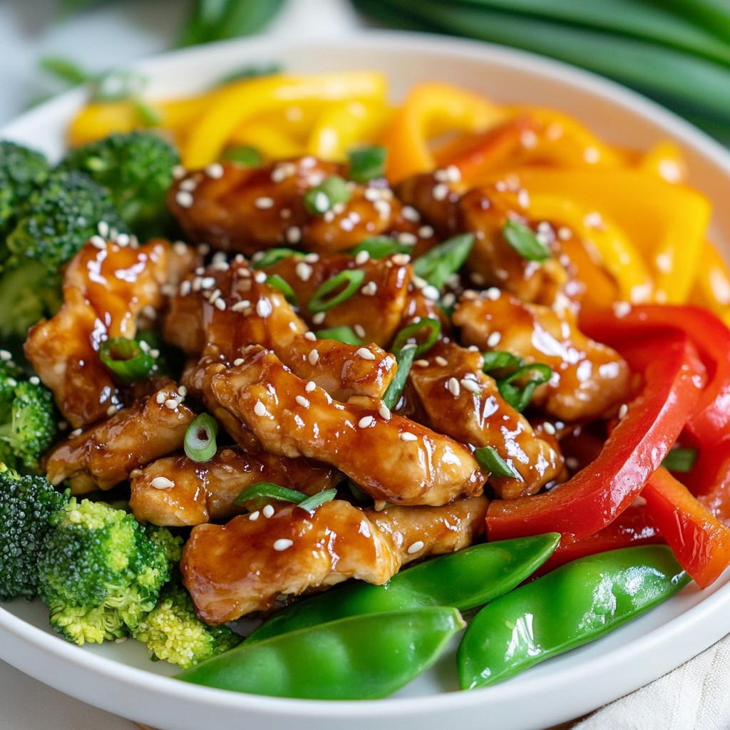 Honey Garlic Chicken Stir Fry Flavorful Dinner Idea