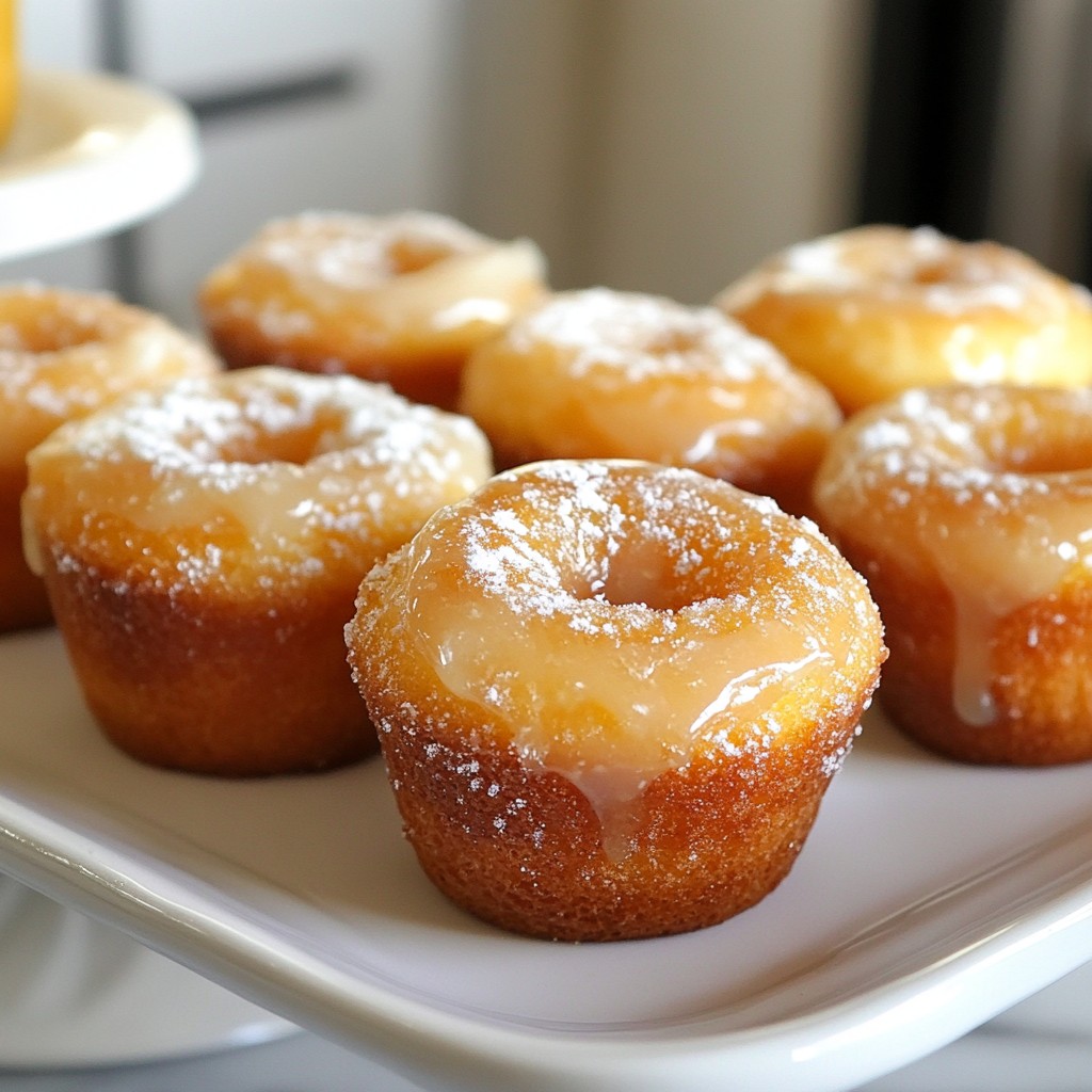 Maple Glazed Donut Muffins Irresistibly Soft Treat