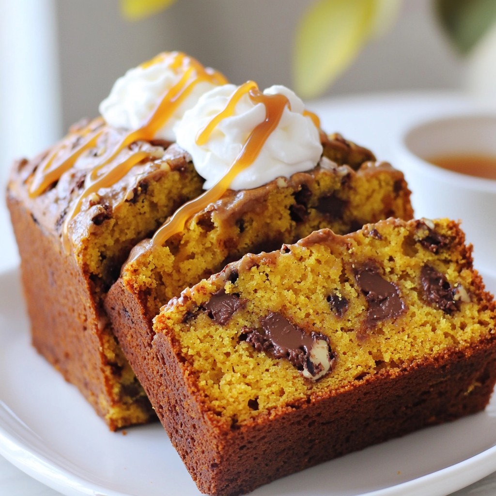 Chocolate Chip Pumpkin Bread Delightful and Easy Recipe