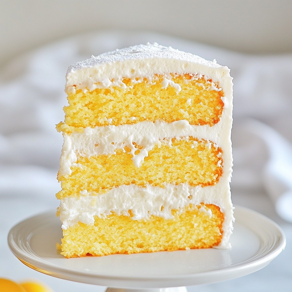 Fluffy Vanilla Bean Layer Cake with Creamy Frosting