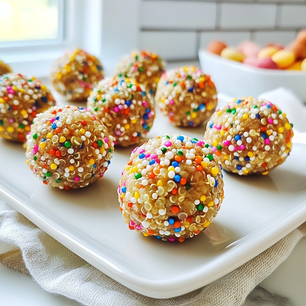 Funfetti Protein Balls Tasty and Nutritious Treat