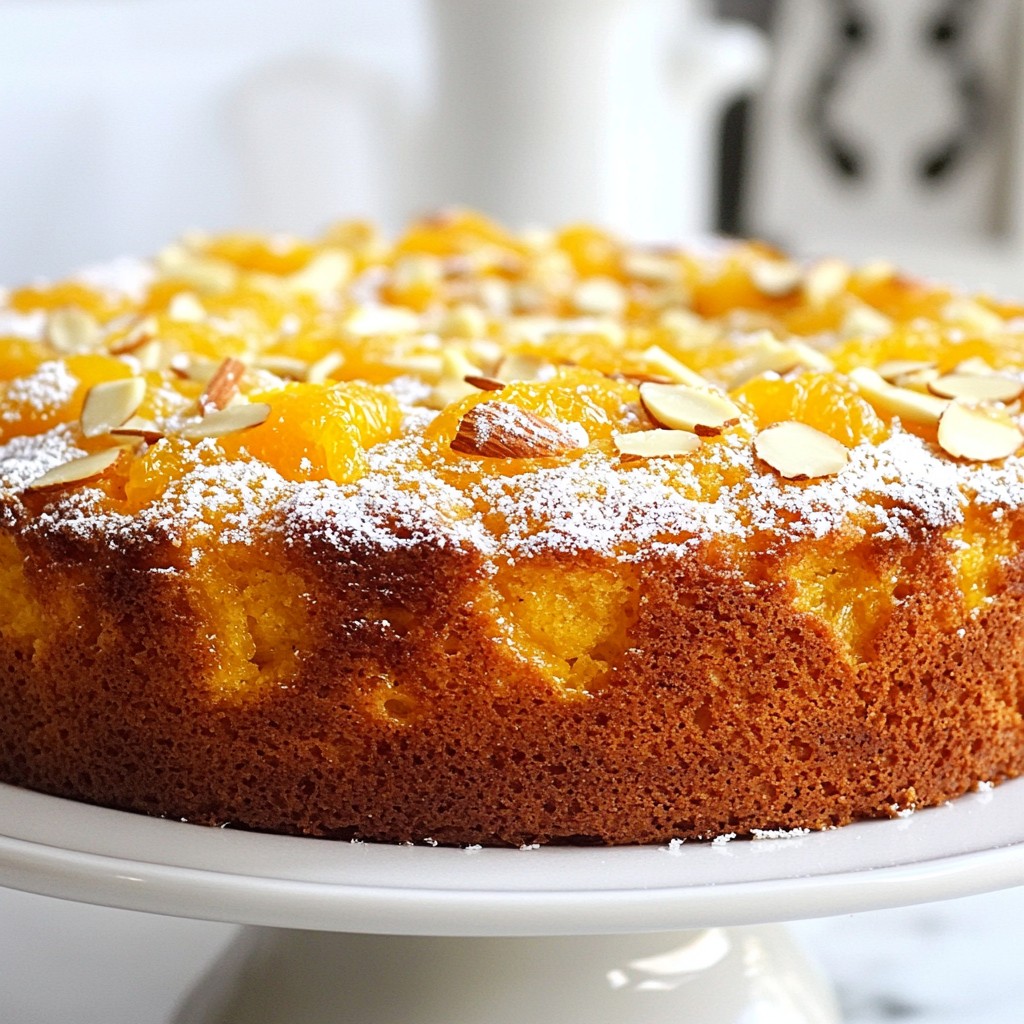 Moist Dessert Orange Almond Flour Cake Recipe