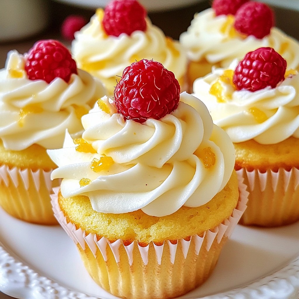 Raspberry Lemonade Cupcakes Delightful and Tasty Treat