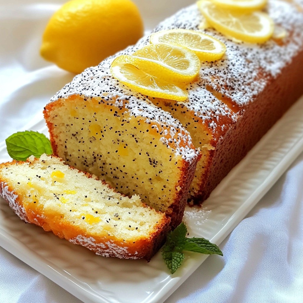 Lemon Poppy Seed Loaf Easy and Flavorful Recipe