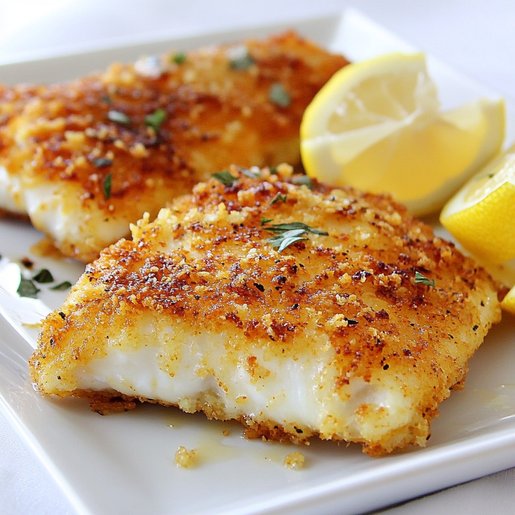 Parmesan Crusted Tilapia Tasty and Simple Recipe