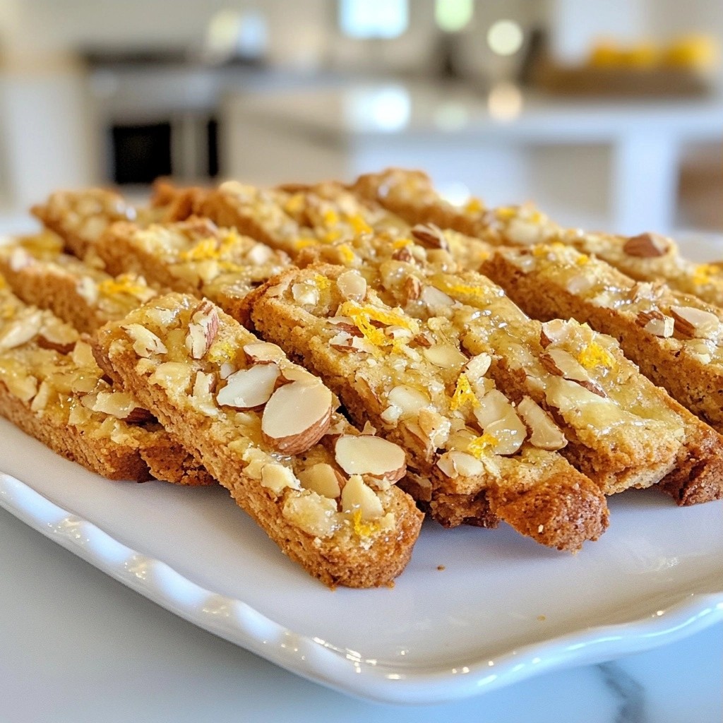 Crispy Baking Honey Almond Biscotti Simple Delight