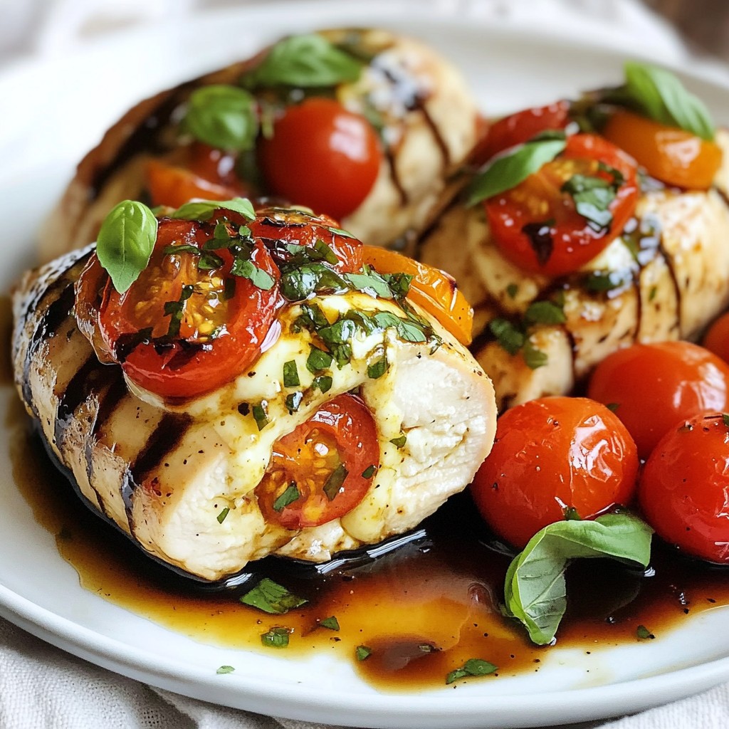 Caprese Stuffed Chicken Breast Bold and Flavorful Meal