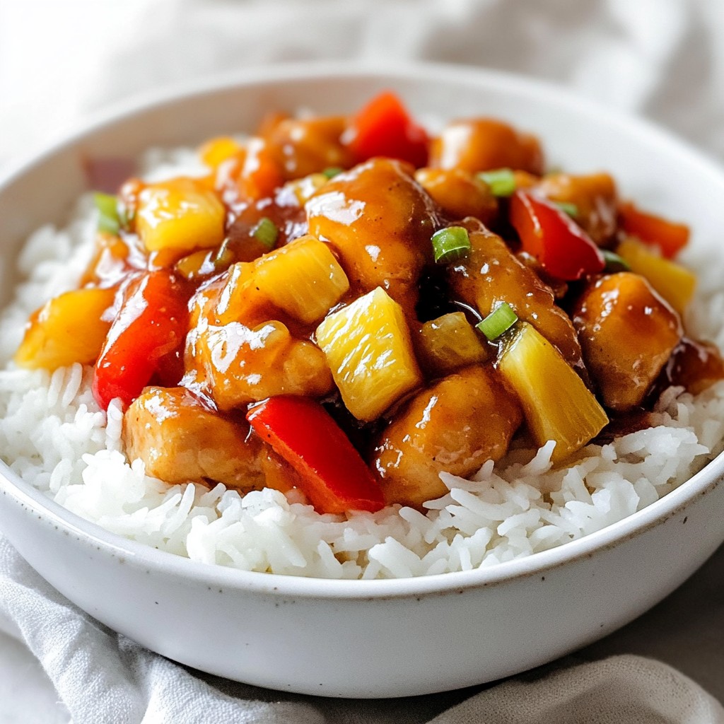 Sweet and Sour Chicken Flavorful and Easy Recipe
