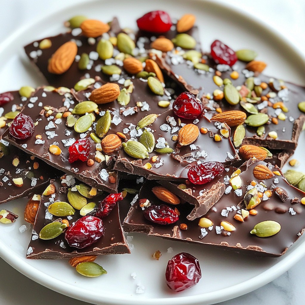 Dark Chocolate Sea Salt Bark Irresistible Recipe