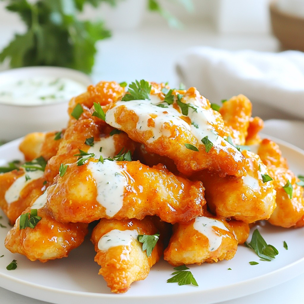 Buffalo Ranch Chicken Tenders Tasty and Simple Recipe