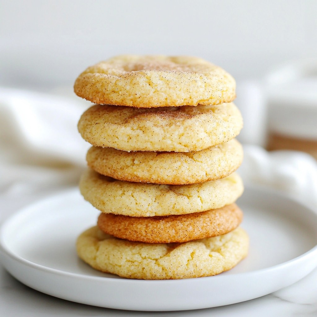 Soft Dessert Snickerdoodle Cookies with Cinnamon Twist
