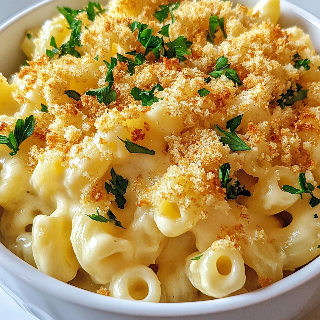 White Cheddar Mac and Cheese Delightfully Creamy Dish