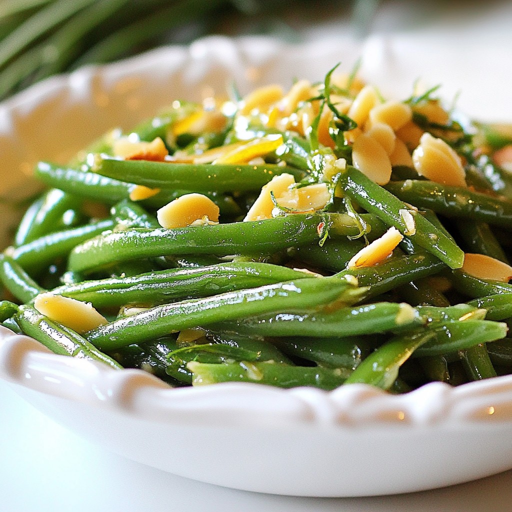 Garlic Butter Green Beans Quick and Tasty Side Dish