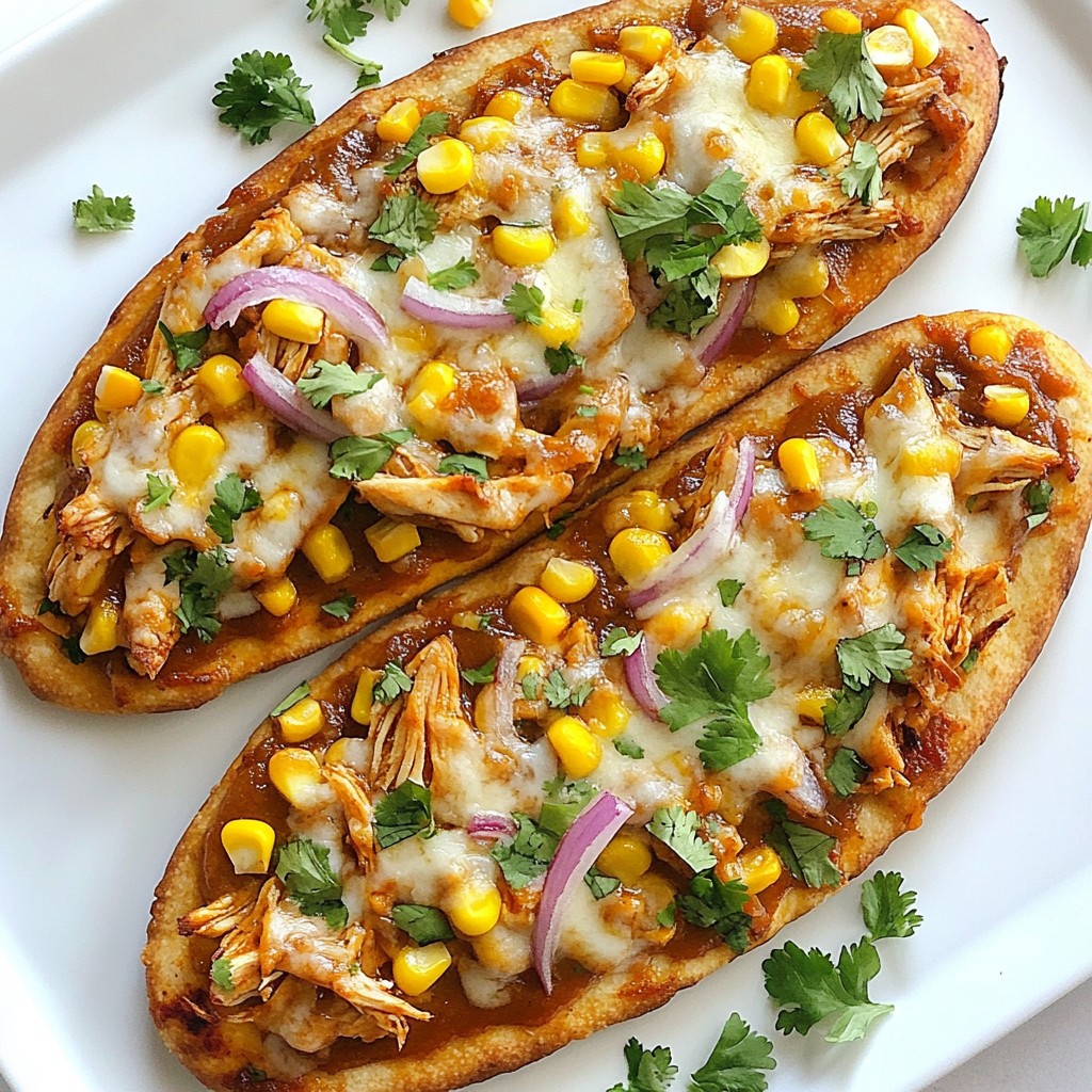 BBQ Chicken Flatbread Pizza Easy and Flavorful Dish