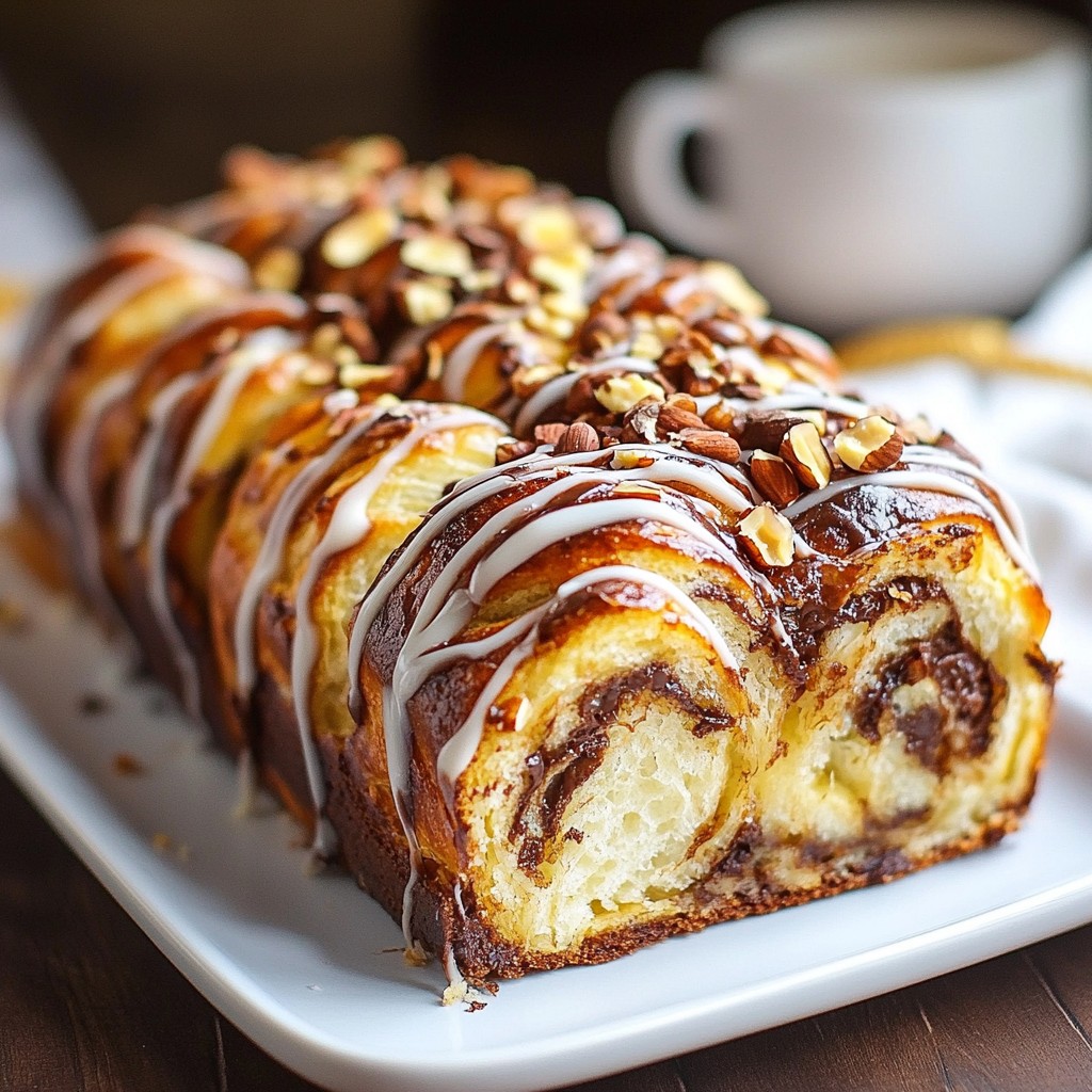 Chocolate Hazelnut Babka Bread Irresistible Delight