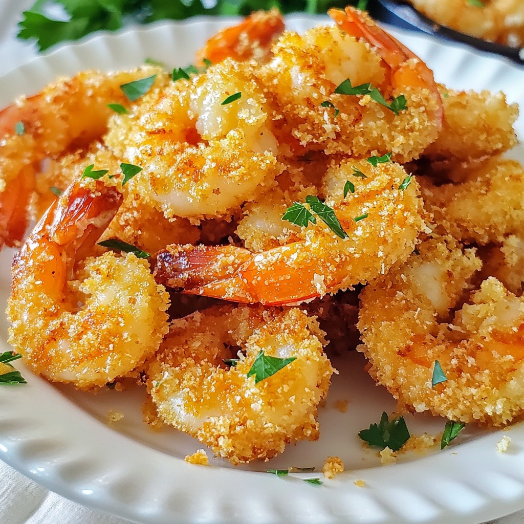 Crispy Garlic Parmesan Shrimp Easy and Tasty Meal