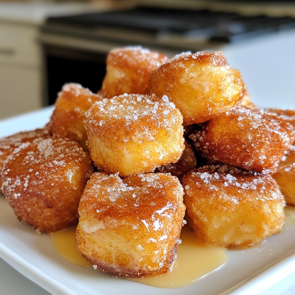 Cinnamon Sugar Pretzel Bites Easy and Tasty Recipe