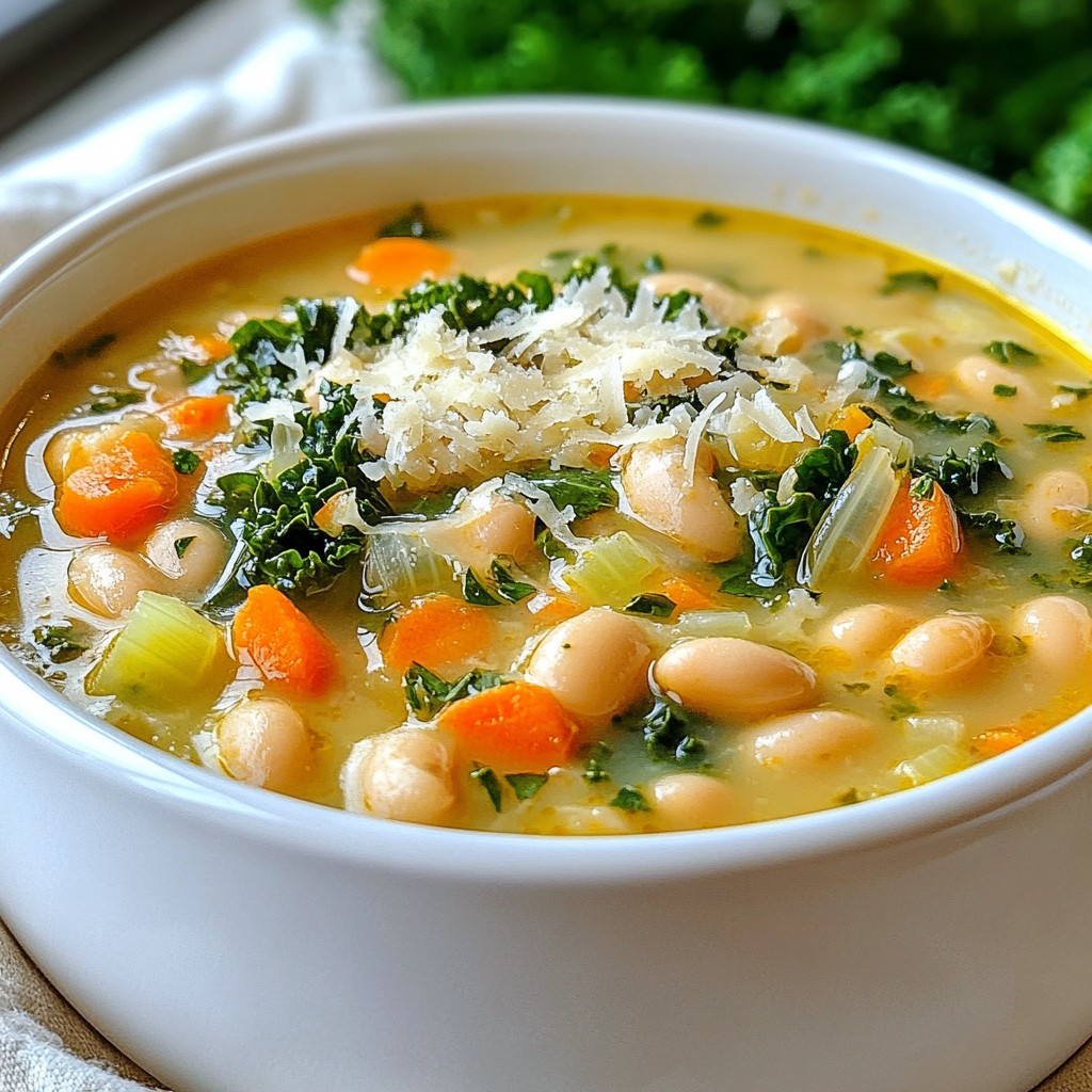 Tuscan White Bean Soup Flavorful and Nourishing Recipe