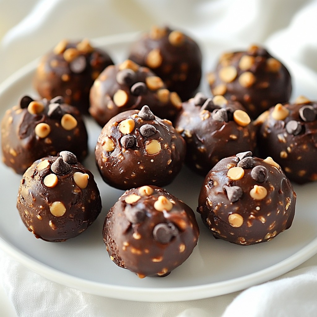 Chocolate Peanut Butter Energy Bites Simple and Nutritious