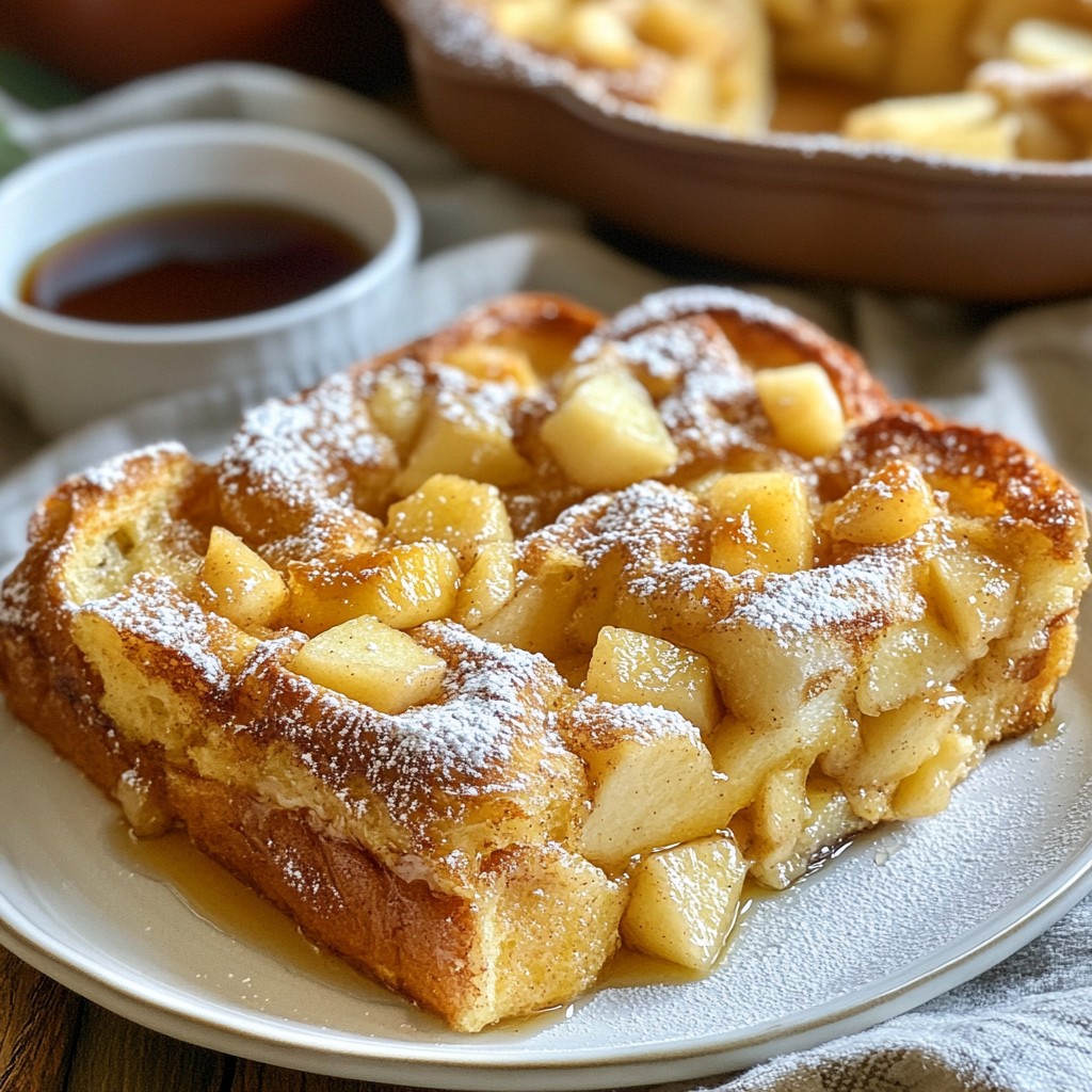 Apple Cinnamon French Toast Bake Simple and Delicious