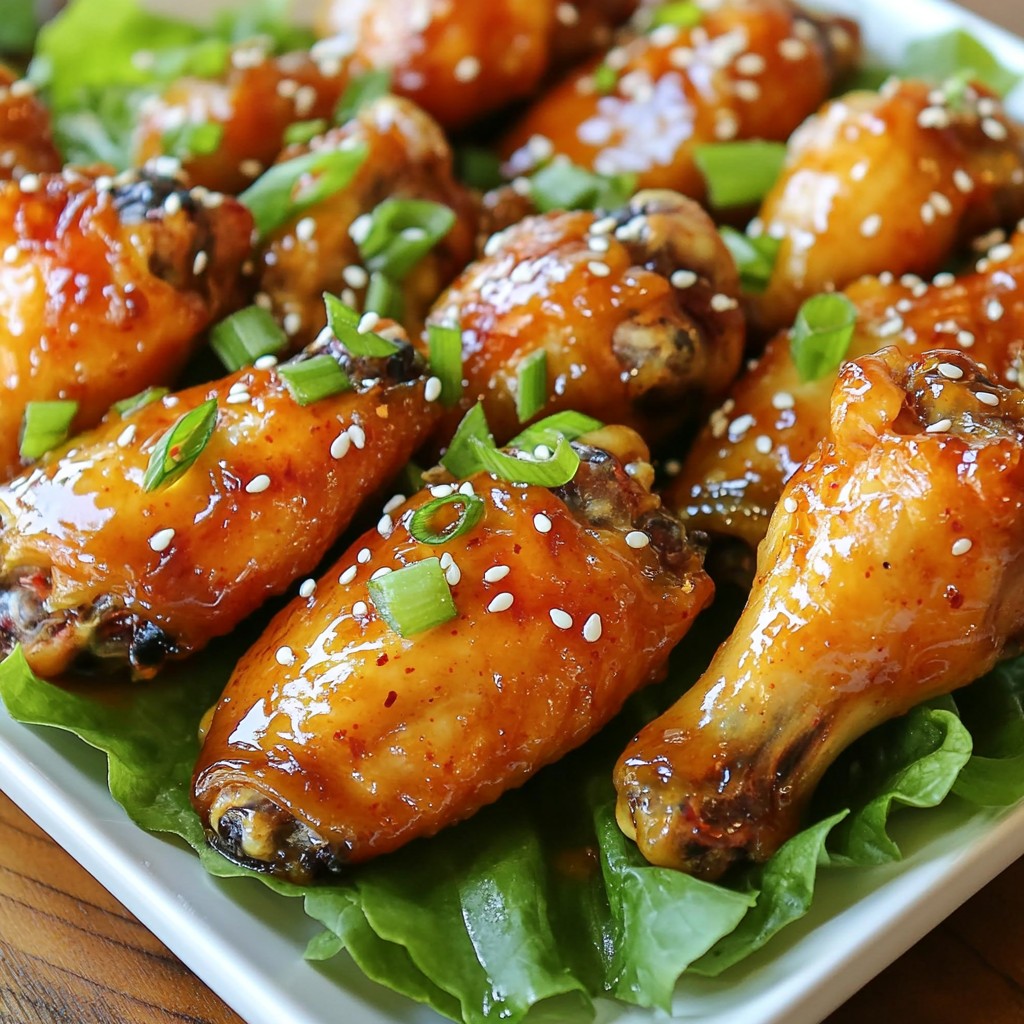 Honey Sriracha Chicken Wings Bold Flavor Recipe
