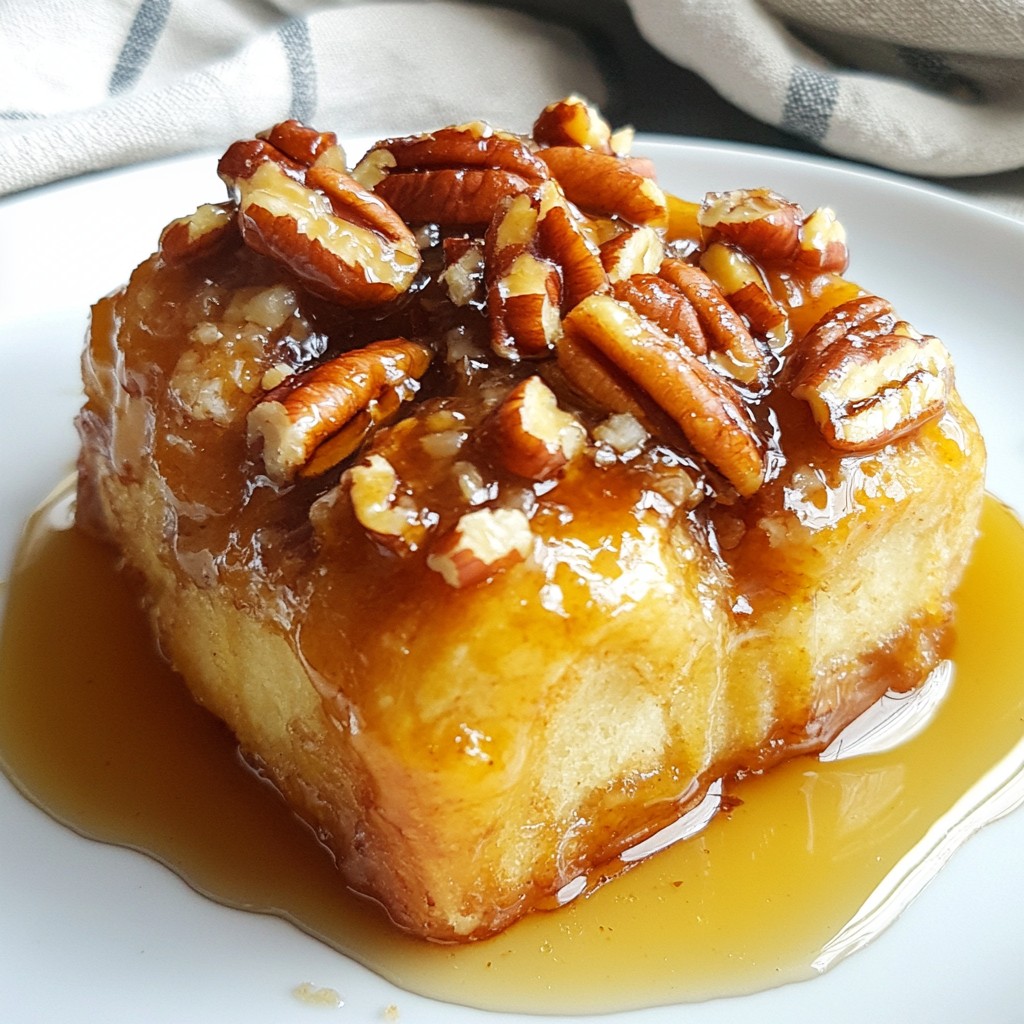 Maple Pecan Sticky Buns Irresistible Sweet Delight
