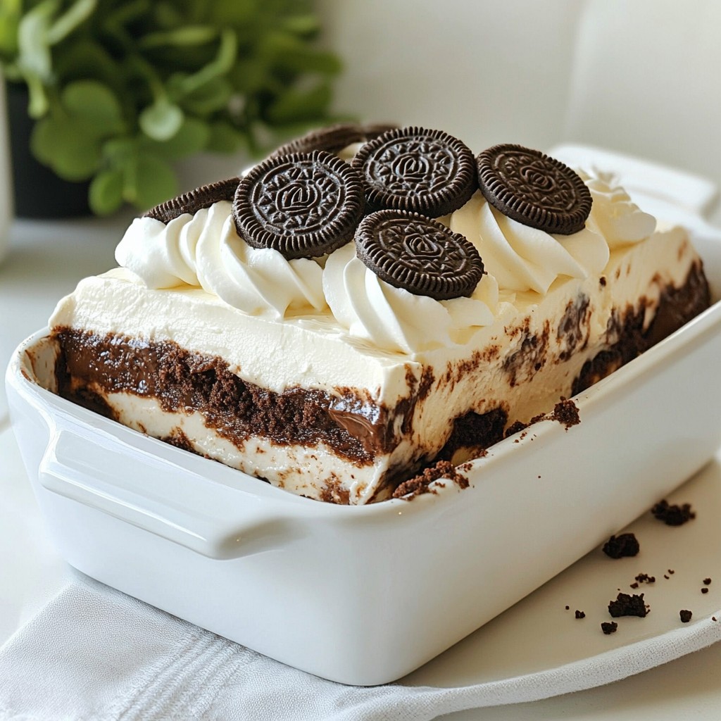 Oreo No-Bake Lasagna Tasty and Simple Dessert Recipe