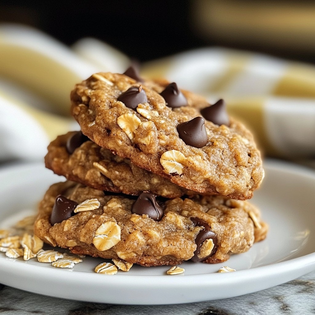 Banana Bread Breakfast Cookies Quick and Tasty Treat